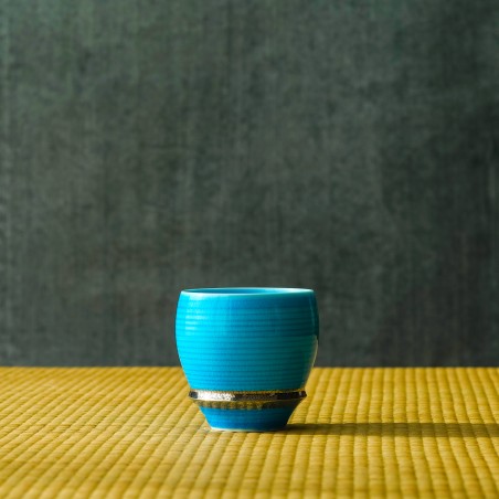 Bol à saké en porcelaine japonaise de Arita, Kompeki Arita
