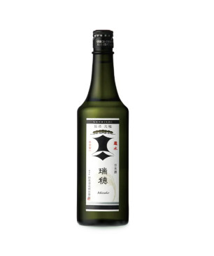 Bouteille de saké japonais Kenbishi Mizuho Kuromatsu 72cl
