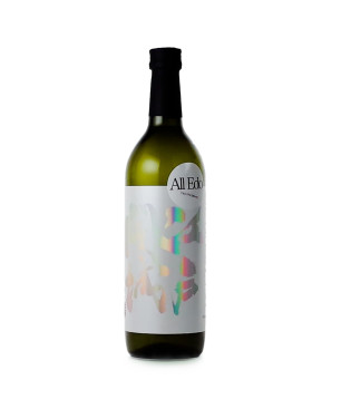 Bouteille de saké japonais All Edo Junmaï Ginjo Genshu 72cl